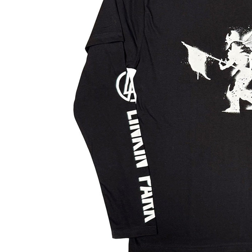 LINKIN PARK リンキンパーク - Street Soldier / アームプリントあり / Tシャツ / メンズ - PGS