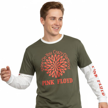 PINK FLOYD ピンクフロイド (結成 60周年 ) - Shine On / アームプリントあり / Tシャツ / メンズ