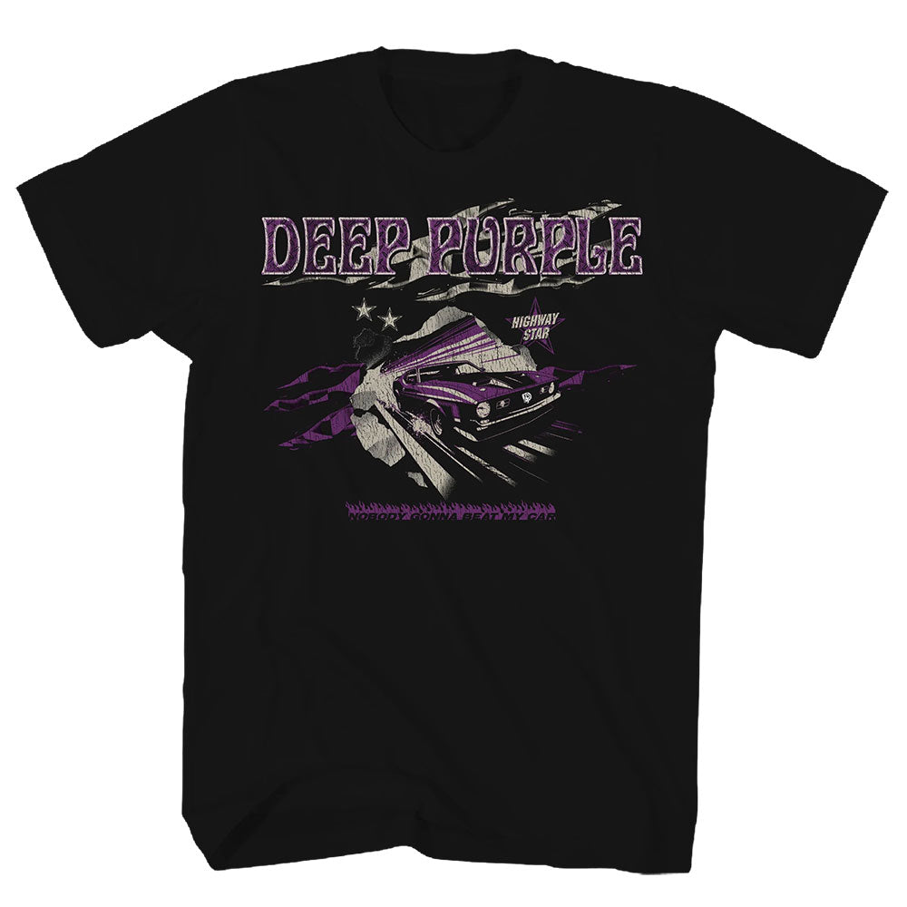 DEEP PURPLE ディープパープル (2026年 4月 来日 ) - HIGHWAY STAR / バックプリントあり / Tシャツ / メンズ
