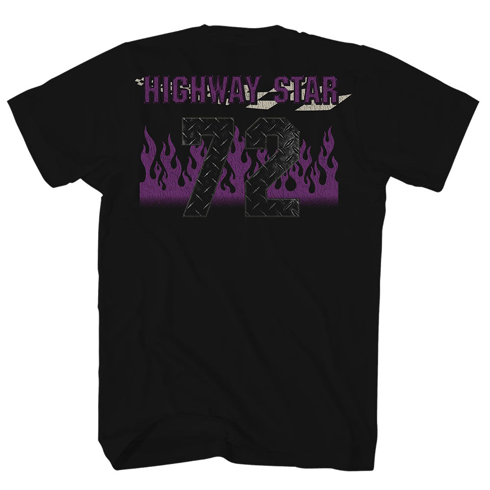 DEEP PURPLE (Arriving in Japan in April 2026) - HIGHWAY STAR / Back Print / T-Shirt / Men's