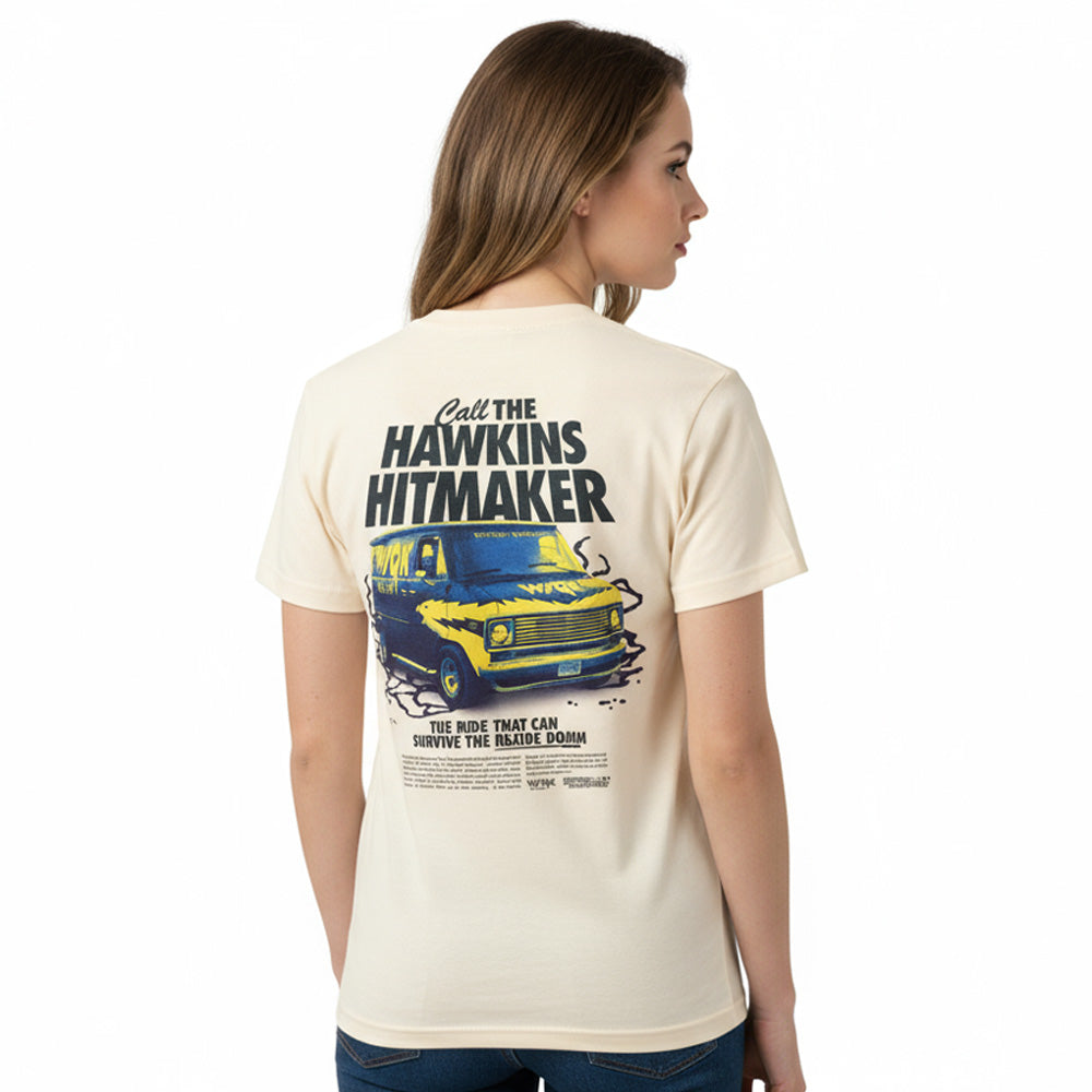 【予約商品】 STRANGER THINGS ストレンジャー・シングス (シーズン5 2025年配信決定 ) - WSQK / バックプリントあり / Tシャツ / メンズ