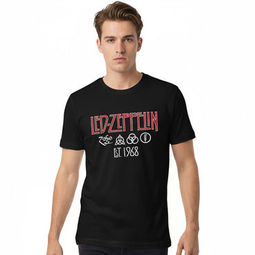 LED ZEPPELIN レッドツェッペリン (公式 映画公開 記念 ) - SYMBOLS EST 68 / Tシャツ / メンズ
