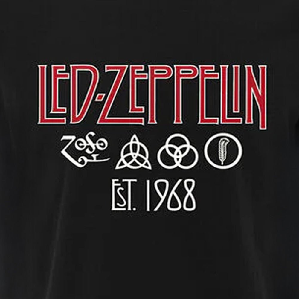 LED ZEPPELIN レッドツェッペリン (公式 映画公開 記念 ) - SYMBOLS EST 68 / Tシャツ / メンズ - PGS