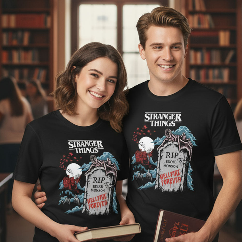 STRANGER THINGS (Season 5 Release Commemoration) - RIP EDDIE / T-Shirt / Men's