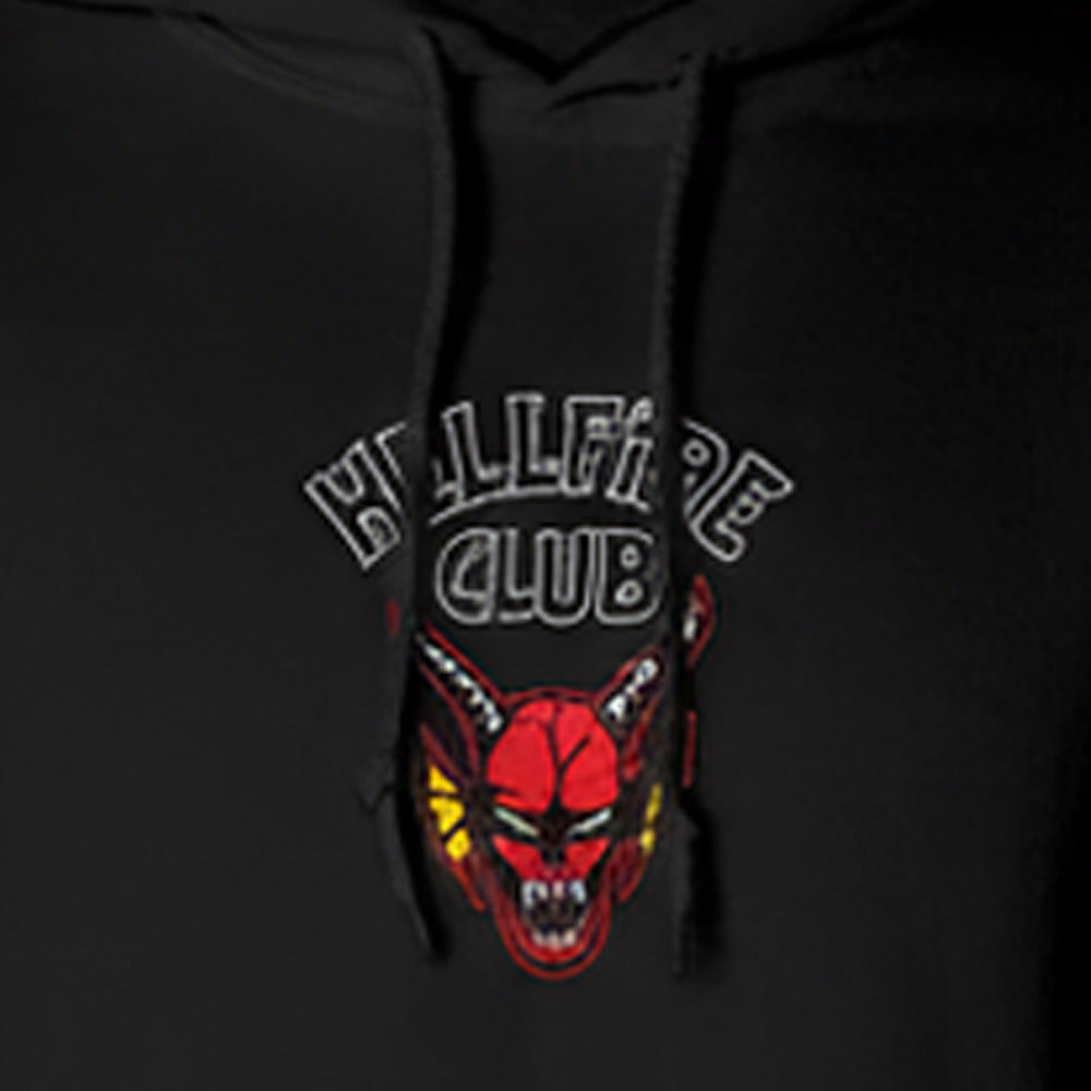 【予約商品】 STRANGER THINGS ストレンジャー・シングス (シーズン5 配信 記念 ) - HELLFIRE CLUB FLAMES / バックプリントあり / パーカー・スウェット / メンズ