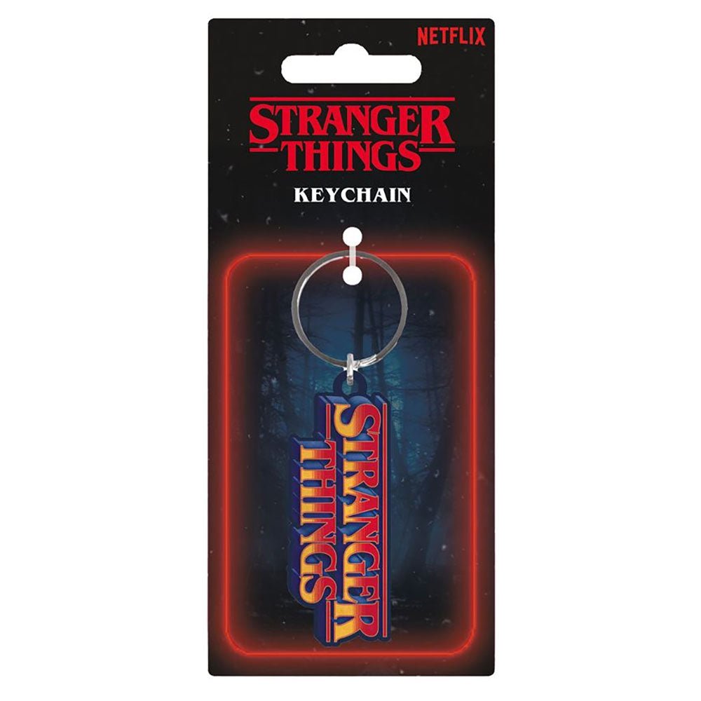 STRANGER THINGS ストレンジャー・シングス (シーズン5 配信 記念 ) - S5 (RETRO LOGO) / Metal Keychain / キーホルダー - PGS