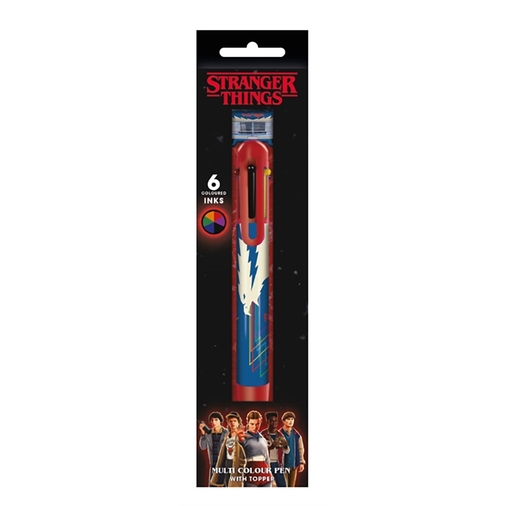 STRANGER THINGS ストレンジャー・シングス (シーズン5 配信 記念 ) - S5 (WSQK VAN) (6-IN-1) Multi Colour Pen / キーホルダー