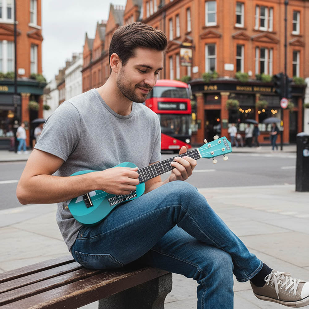 THE BEATLES ビートルズ (結成 65周年 ) - Abbey Road / ウクレレ