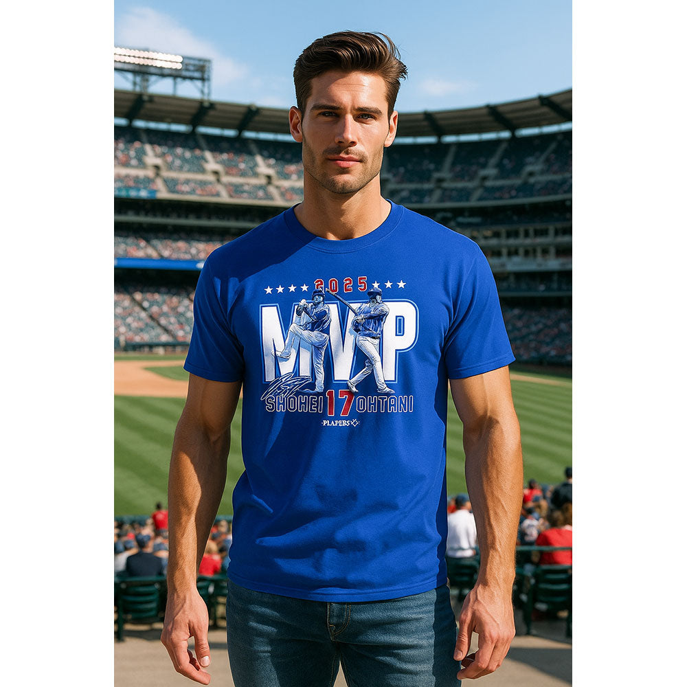 Shohei Ohtani (WBC Japan National Team Player) - 2025 MLB / MVP / Two-Way Player Limited Edition / Men's T-Shirt