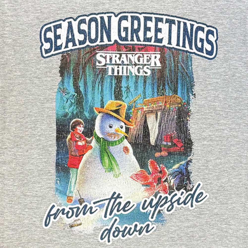 STRANGER THINGS ストレンジャー・シングス (シーズン5 配信 記念 ) - 【クリスマス限定】Greetings / Tシャツ / メンズ