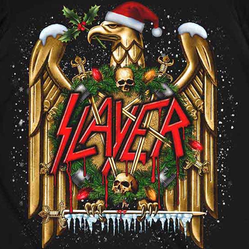 SLAYER スレイヤー - 【クリスマス限定】Holiday Eagle / Tシャツ / メンズ