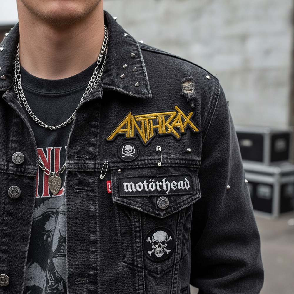 ANTHRAX アンスラックス - Yellow Logo / ワッペン