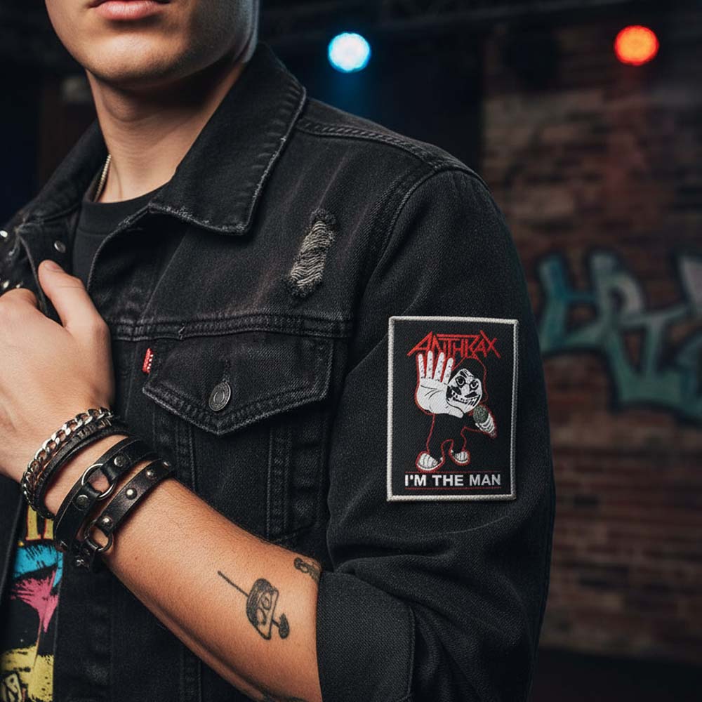 ANTHRAX アンスラックス (2026年 4月 来日 ) - I'm The Man / ワッペン