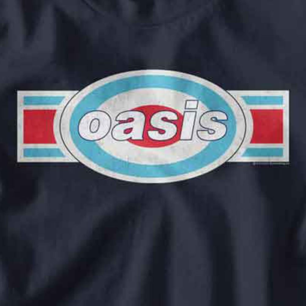 OASIS オアシス (映画「オアシス:ドント・ルック・バック・イン・アンガー」公開 ) - Tri Color Logo Chest / Tシャツ / ジュニア