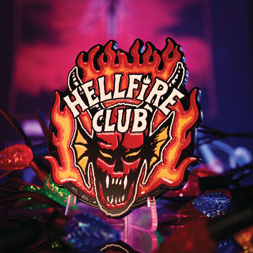 STRANGER THINGS ストレンジャー・シングス (アニメシリーズ 4月23日 配信開始 ) - Hellfire Club Medallion / 世界限定5,000個 / Season 5 / インテリア置物