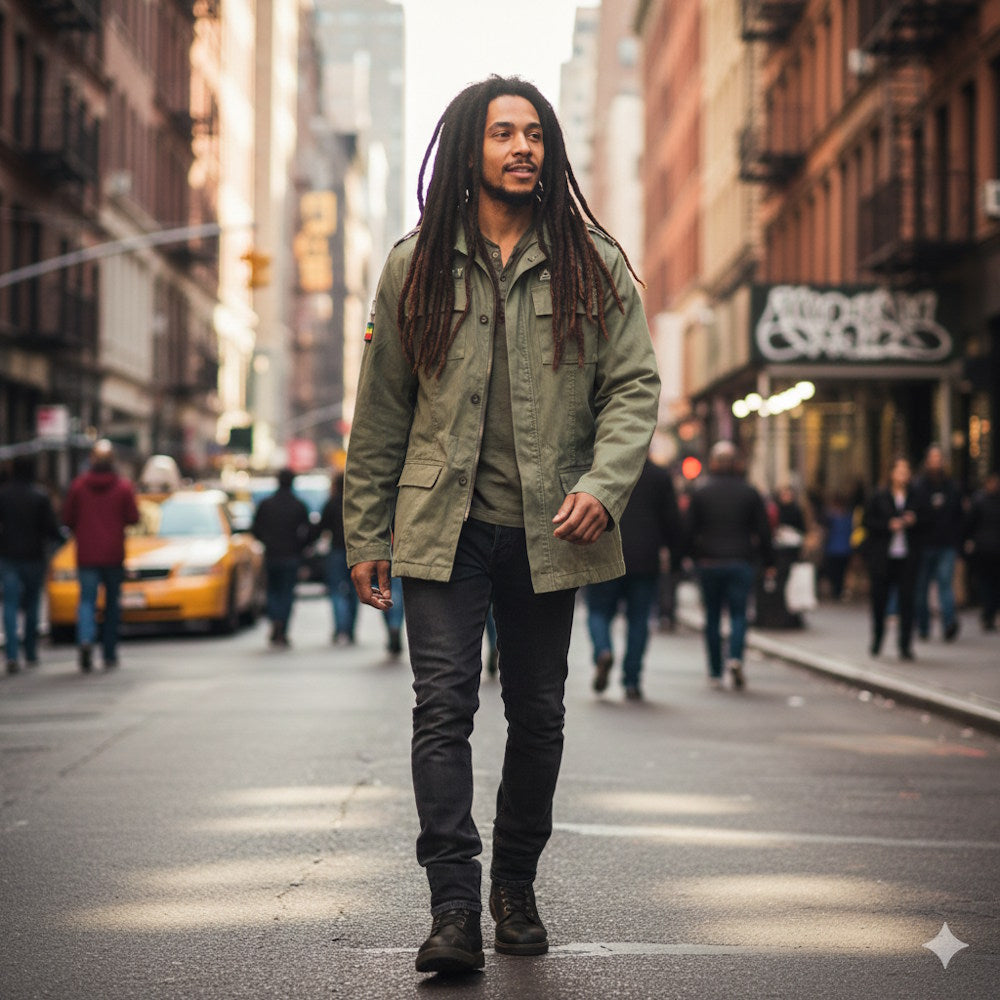 BOB MARLEY (80th Anniversary) - M-65 JACKET / Outerwear / Men's