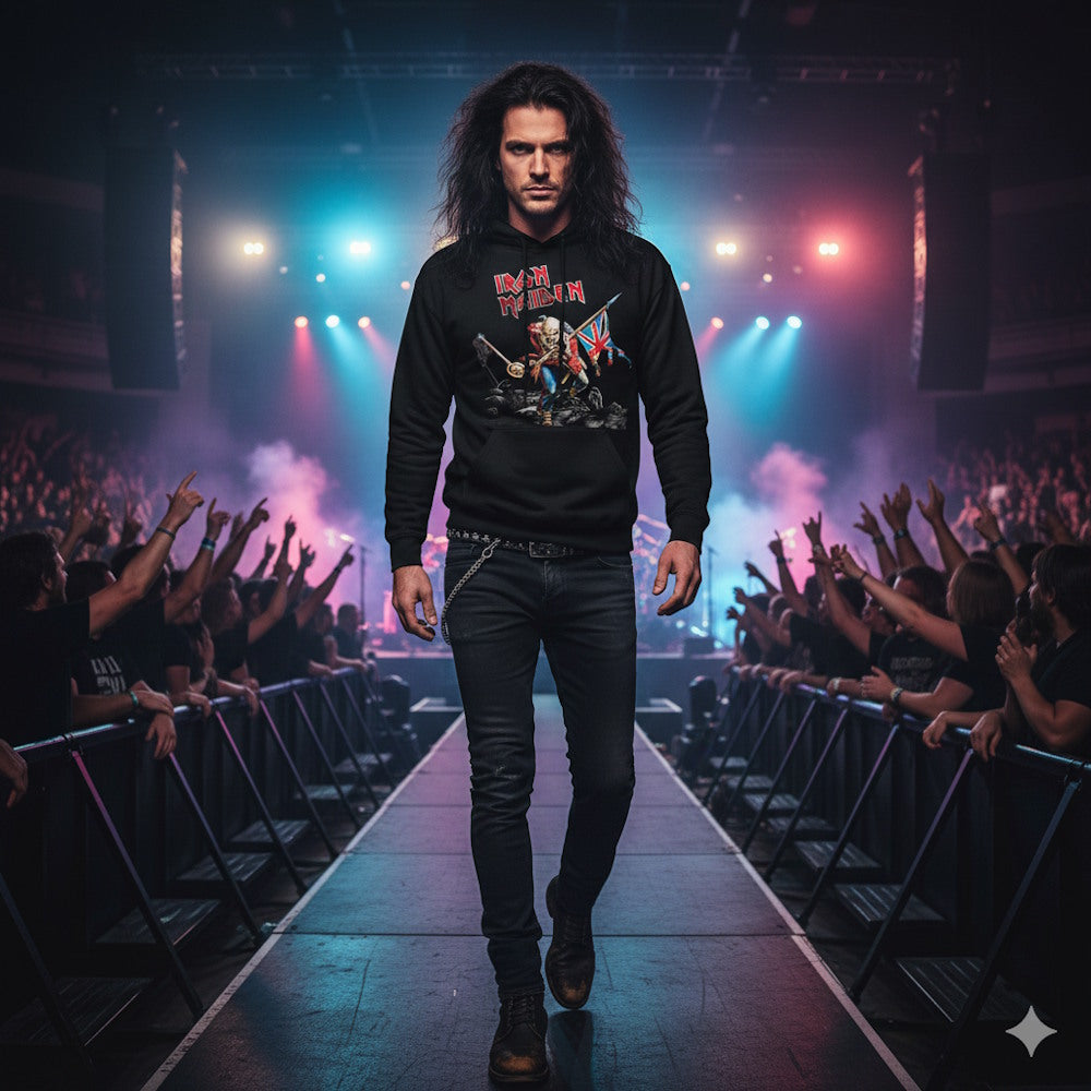 IRON MAIDEN (50th Anniversary) - THE TROOPER / Hoodie / Sweatshirt / Men's