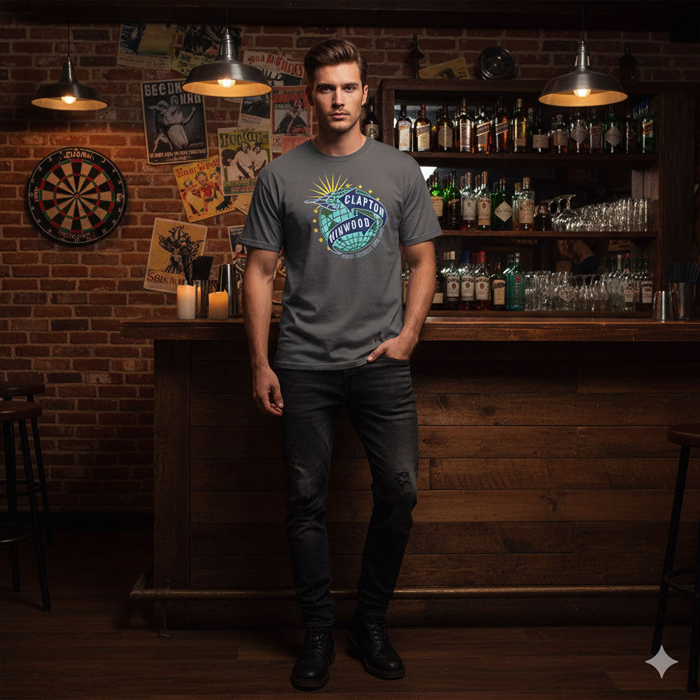 ERIC CLAPTON エリッククラプトン - Clapton / Winwood Arrow 2009 / バックプリントあり / 会場限定商品 / レア / ヴィンテージ / Tシャツ / メンズ