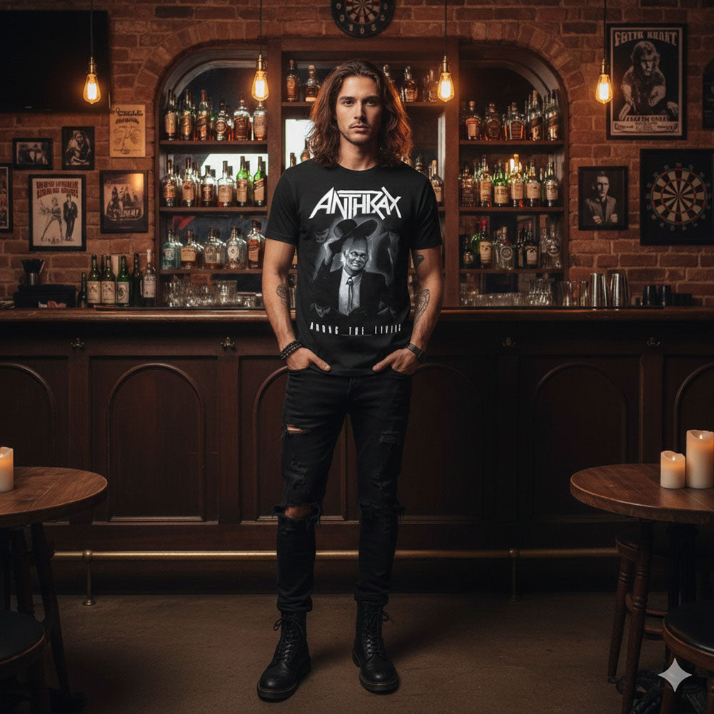 ANTHRAX アンスラックス - AMONG THE LIVING / Tシャツ / メンズ