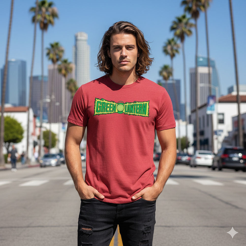 DC COMICS DCコミックス - GREEN LANTERN ALL THE HEROES ORIGINAL LOGO / ヴィンテージ / Tシャツ / メンズ