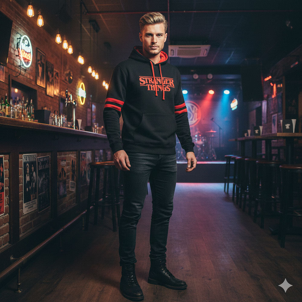 STRANGER THINGS (Season 5 Release Commemoration) - LOGO / Hoodie / Men's