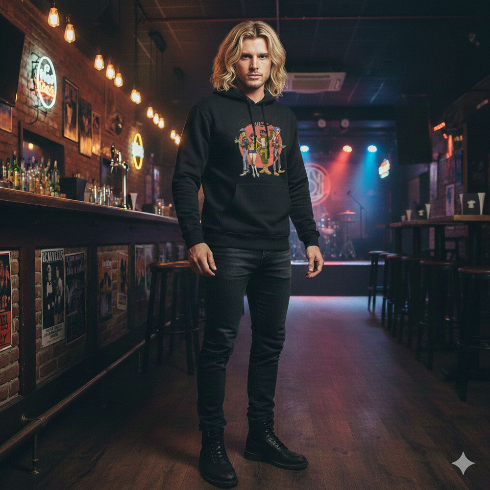 GORILLAZ (2026.3.20 New Album Release Commemoration) - Group Circle Rise / Hoodie / Men's