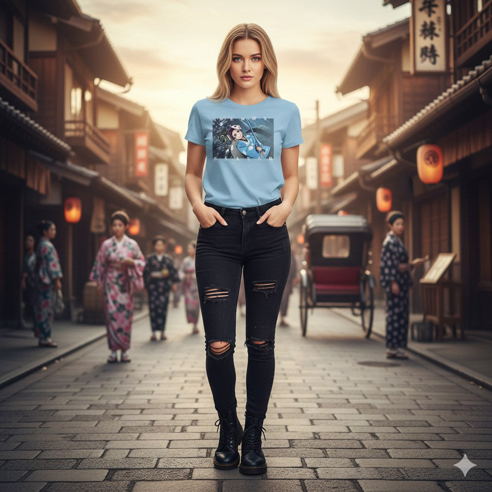 DEMON SLAYER 鬼滅の刃 (10周年 ) - 炭治郎 / Tシャツ / レディース