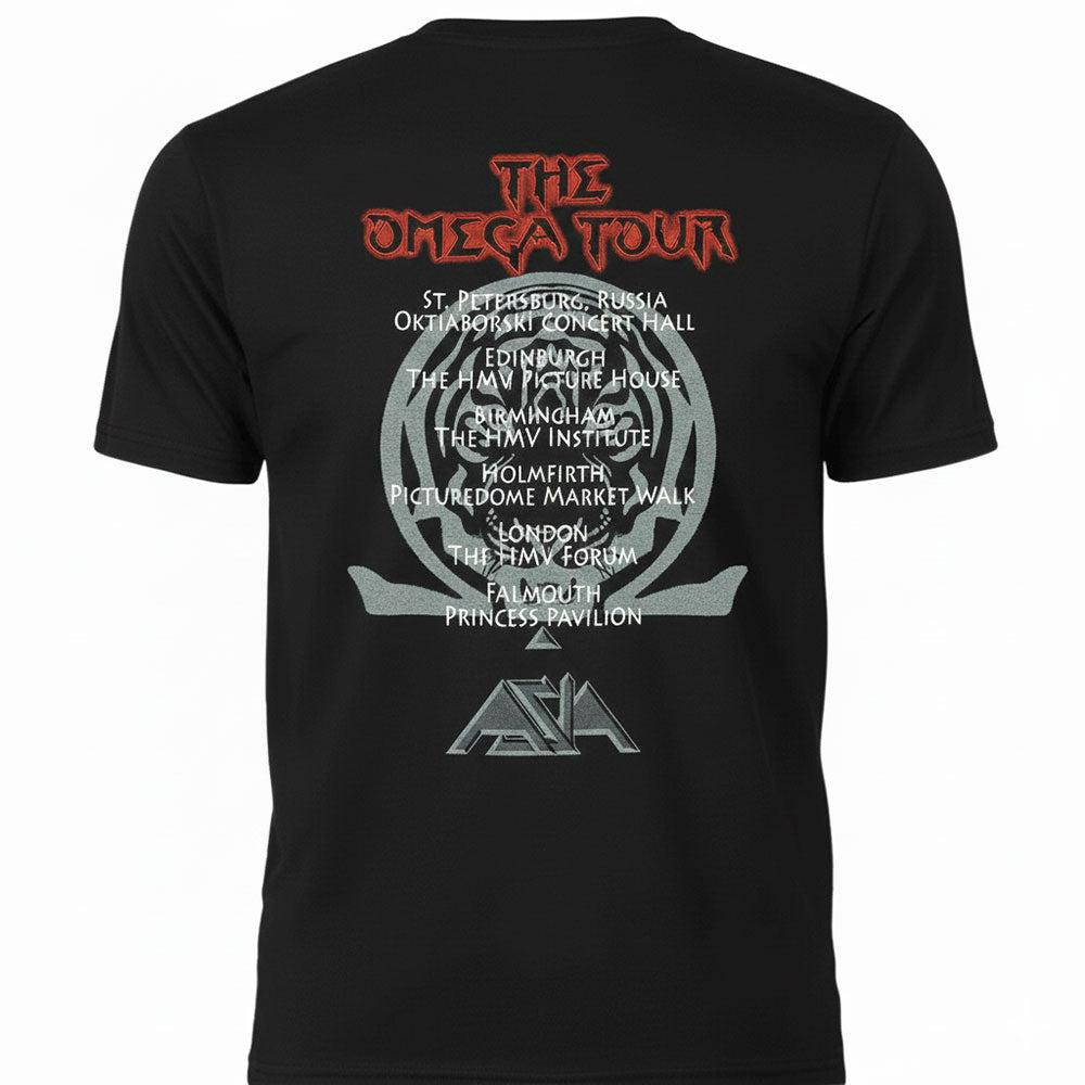 ASIA エイジア (2026年 2月 来日 ) - OMEGA RUSSIA / EUROPE TOUR / バックプリントあり / Tシャツ / メンズ