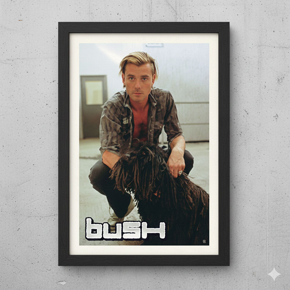 BUSH ブッシュ - DOG / ヴィンテージ / ポスター