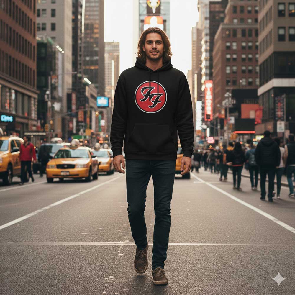 FOO FIGHTERS フーファイターズ - FF Logo / パーカー・スウェット / メンズ