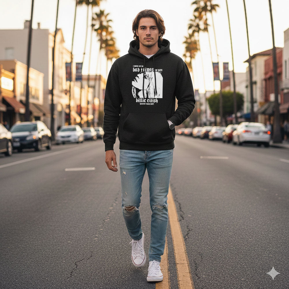 BILLIE EILISH ビリーアイリッシュ (デビュー 10周年 ) - Bad Things / パーカー・スウェット / メンズ