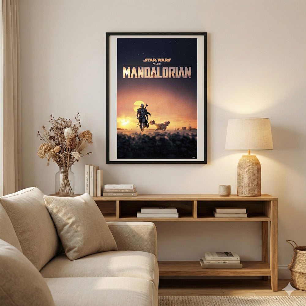 THE MANDALORIAN スターウォーズ (マンダロリアン・アンド・グローグー 5月22日 公開 ) - Dusk / ポスター