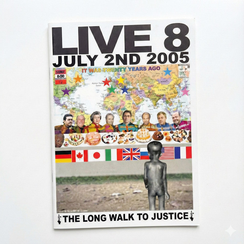 LIVE 8 - Live 8 Limited Edition Event Programme / ヴィンテージ