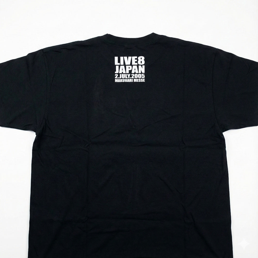 LIVE 8 ライブエイト - LIVE 8 JAPAN OFFICIAL (超レア) / バックプリントあり / ヴィンテージ / Tシャツ / メンズ