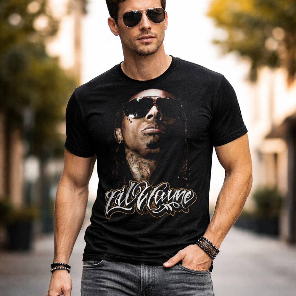 LIL' WAYNE リルウェイン - TATTOO TYPE / ヴィンテージ / Tシャツ / メンズ