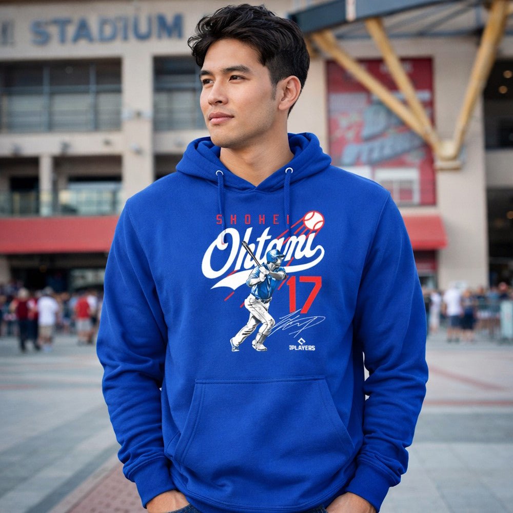 SHOHEI OHTANI 大谷翔平 (WBC 日本代表出場 ) - Script / Dodgers Blue / パーカー・スウェット / メンズ - PGS