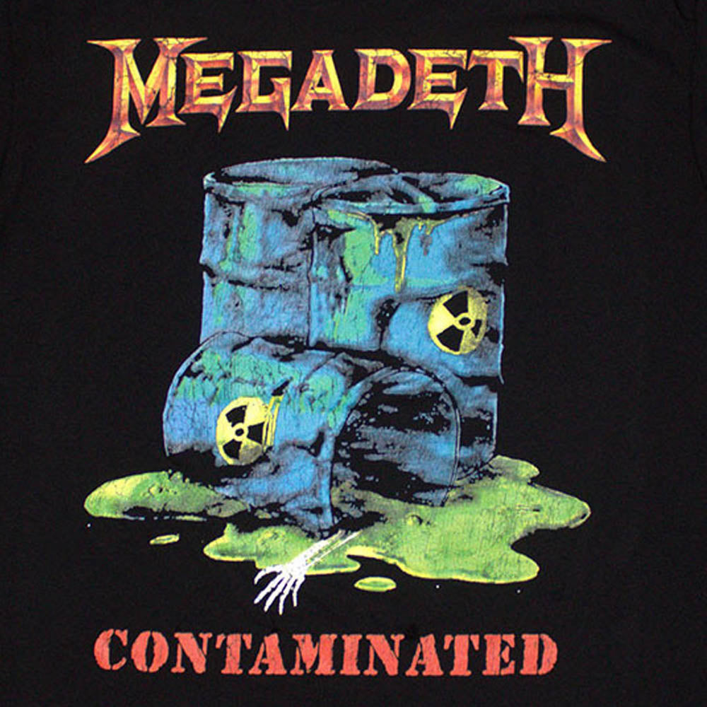 MEGADETH メガデス - Contaminated / バックプリントあり / Tシャツ / メンズ