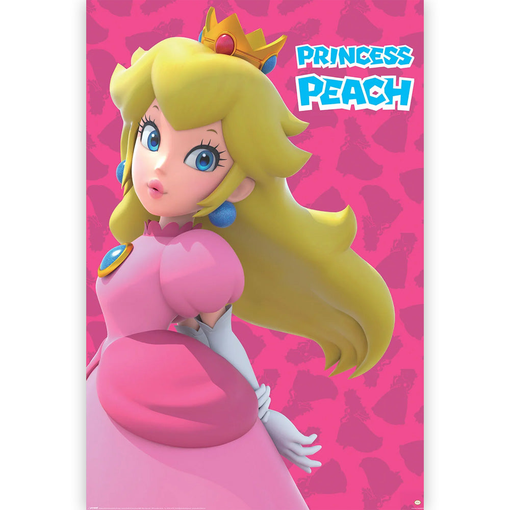 SUPER MARIO スーパーマリオ - PRINCESS PEACH / ポスター 【公式