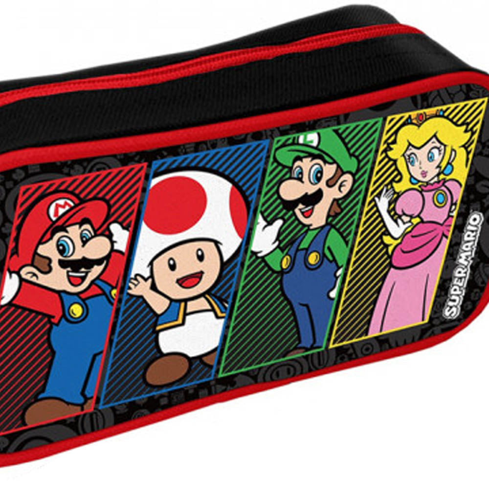 SUPER MARIO スーパーマリオ - Rectangle Pencil Case / ペンシルケース / 文房具
