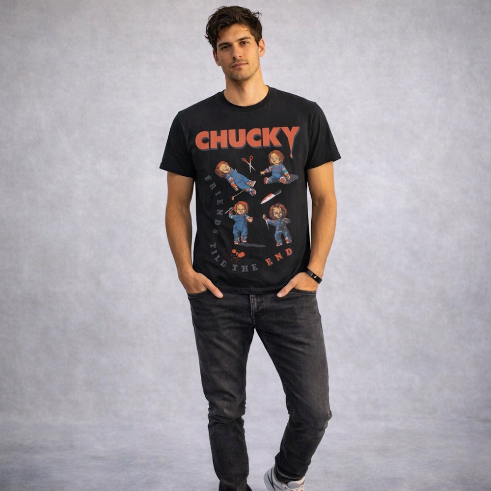【予約商品】 CHILD'S PLAY チャイルドプレイ - Chucky Friends / Tシャツ / メンズ