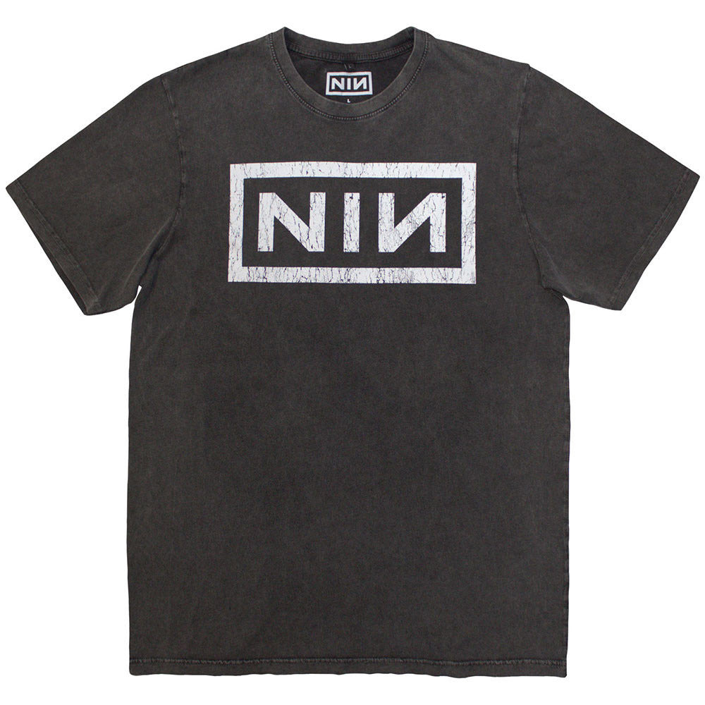 NINE INCH NAILS ナインインチネイルズ - Classic Logo / Stone Wash
