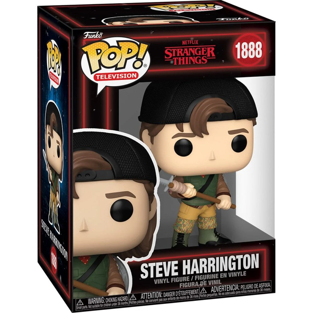 【予約商品】 STRANGER THINGS ストレンジャー・シングス - Season 5 Steve Harrington (W4) Funko Pop! Vinyl Figure #1888 / フィギュア・人形