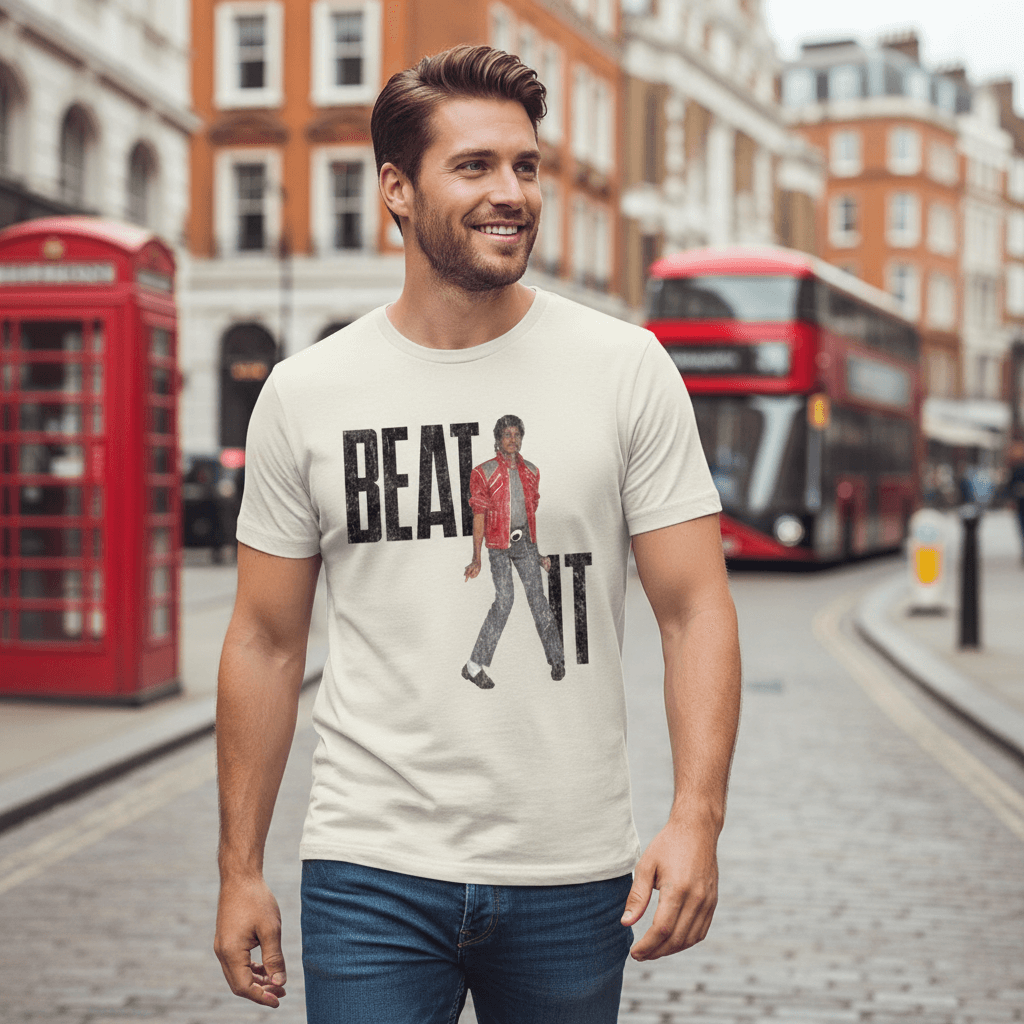 MICHAEL JACKSON マイケルジャクソン - Beat it Tee / Tシャツ MICHAEL JACKSON マイケルジャクソン - Beat it Tee / Tシャツ
