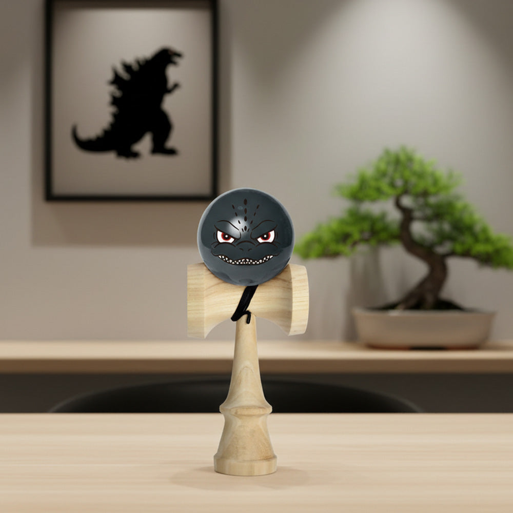 GODZILLA - Godzilla & Japanese traditional crafts / Kendama / Godzilla / Standard color / Merchandise
