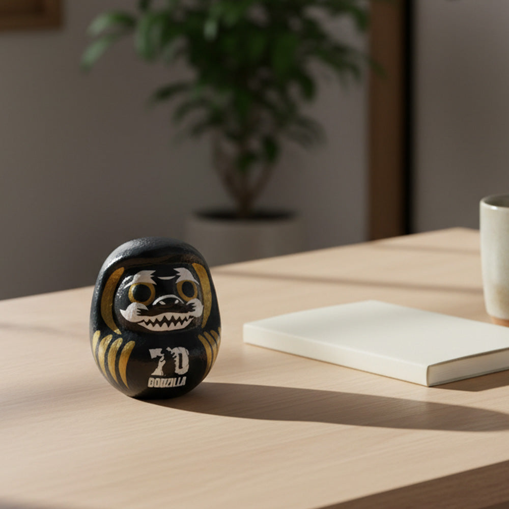 GODZILLA - Godzilla & Japanese traditional crafts / Daruma (medium) / Godzilla / Standard color / 70th anniversary / Interior ornament