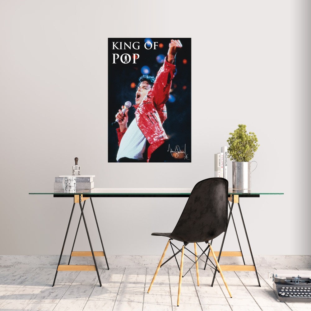 MICHAEL JACKSON マイケルジャクソン - KING OF POP / Memorial Limited Edition / ポスター