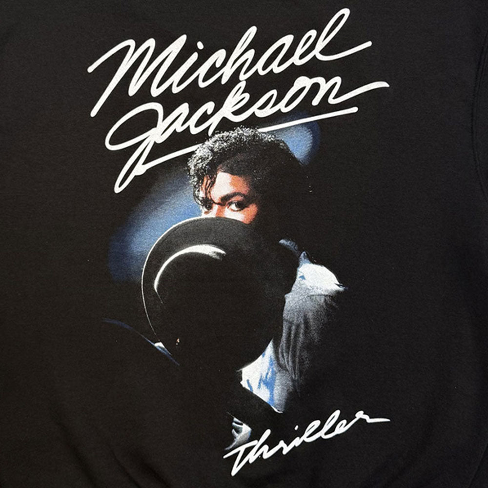 【予約商品】 MICHAEL JACKSON マイケルジャクソン - Thriller Hat Poses / アームプリントあり / バックプリントあり / パーカー・スウェット / メンズ