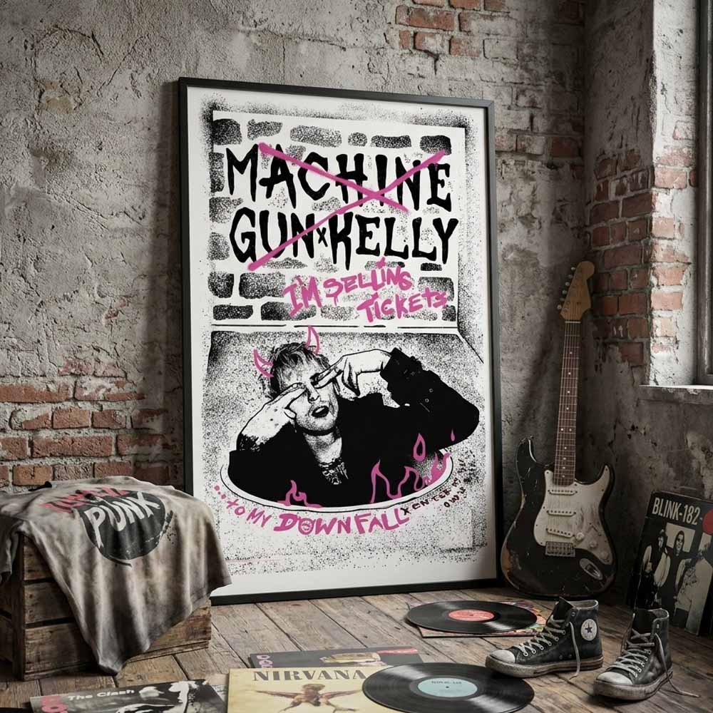 MACHINE GUN KELLY マシンガンケリー - Tickets to My Downfall / ポスター