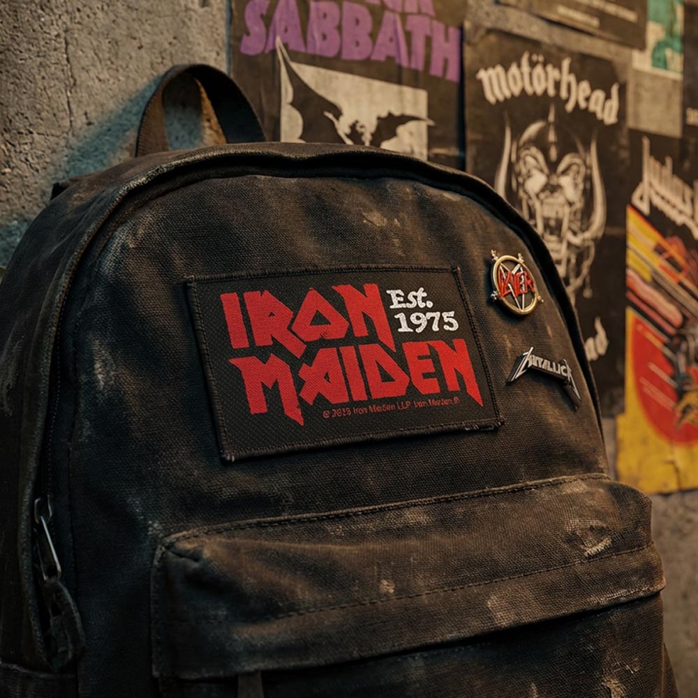 IRON MAIDEN アイアンメイデン (11月 来日 記念 ) - Est 1975 / ワッペン