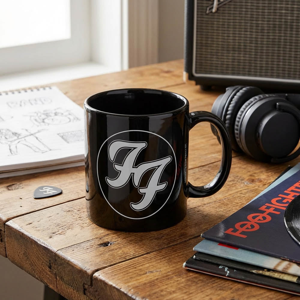FOO FIGHTERS フーファイターズ - FF LOGO / マグカップ